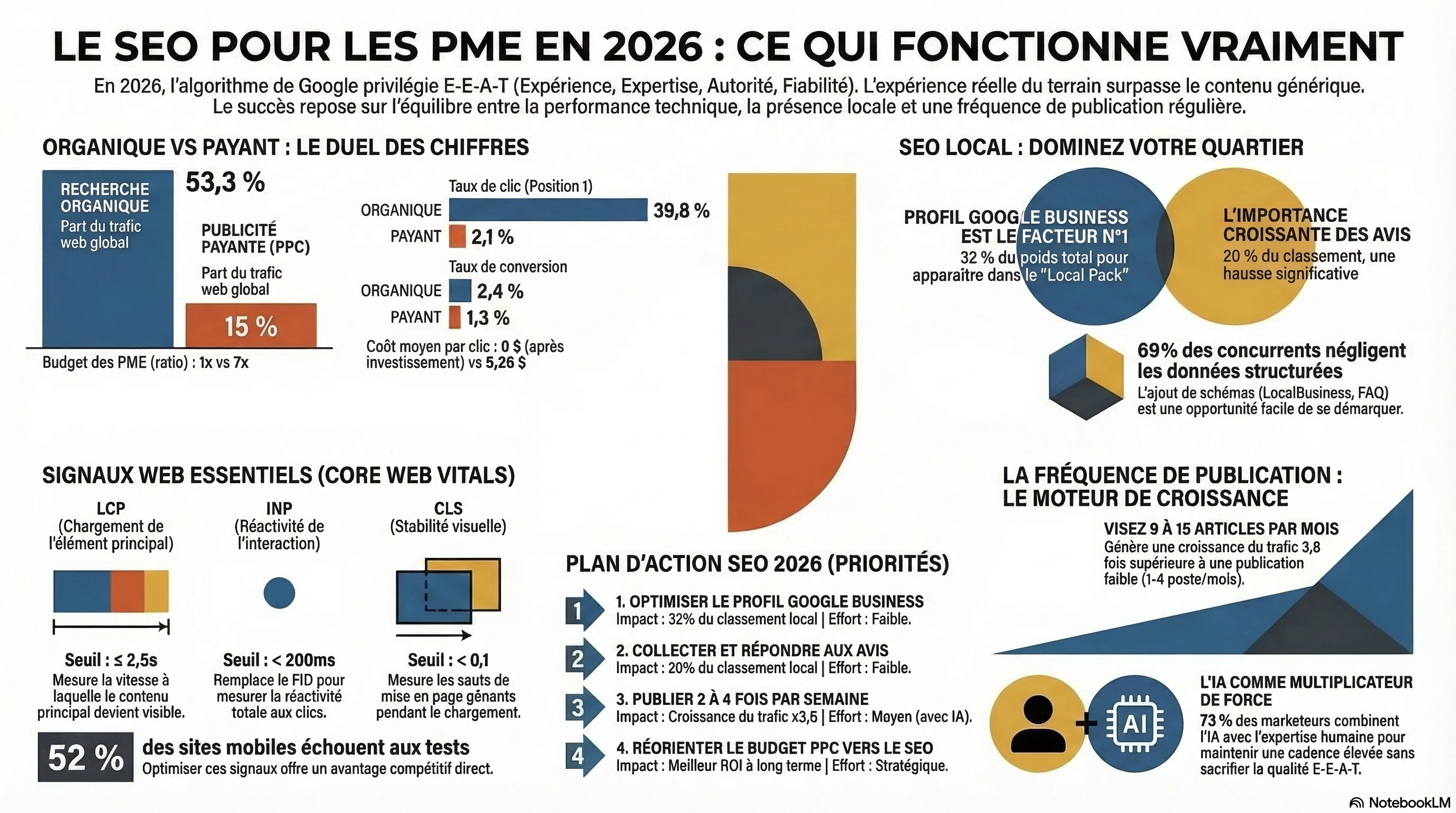Small Business SEO 2026 Infographic