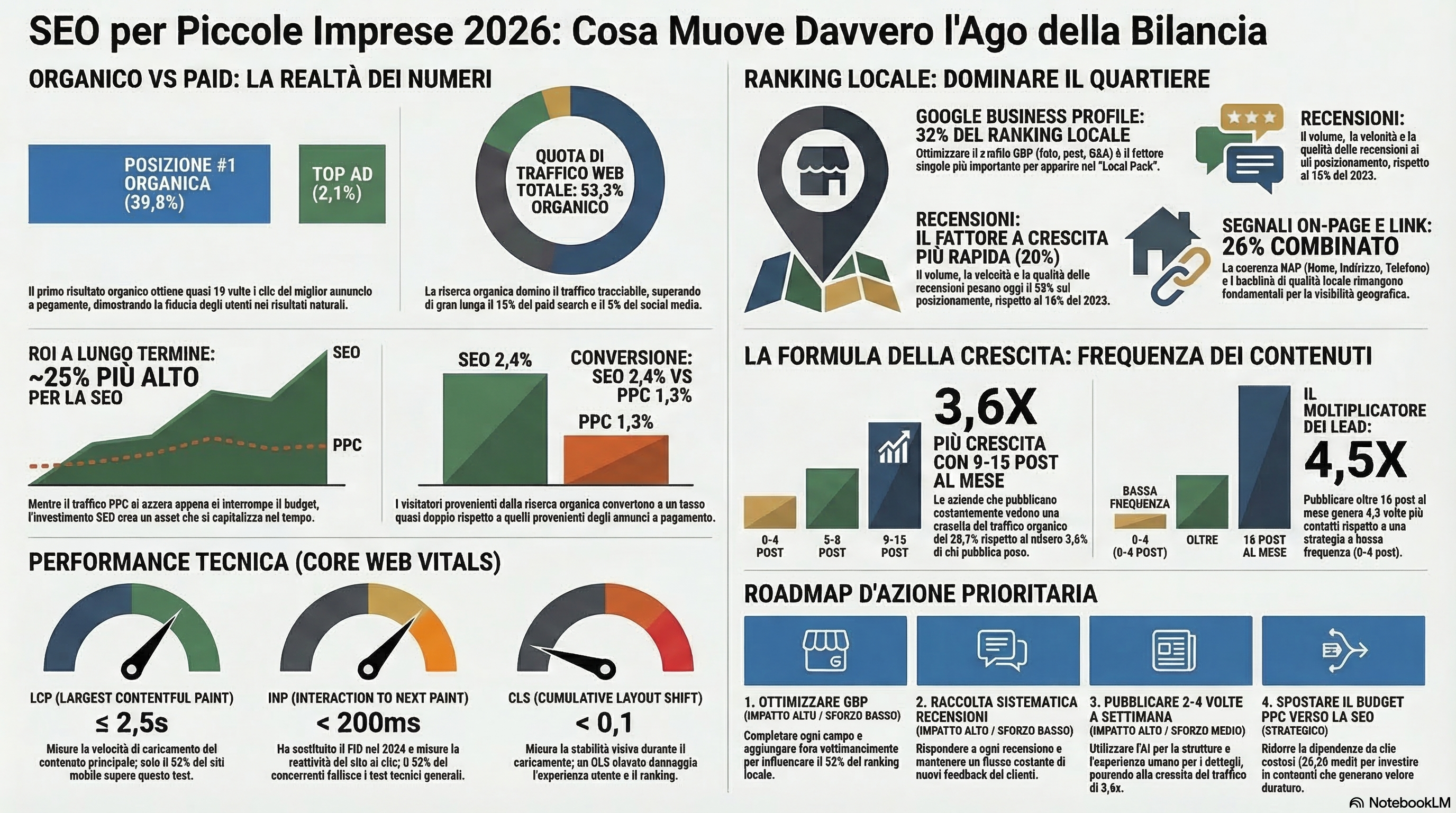 Small Business SEO 2026 Infographic