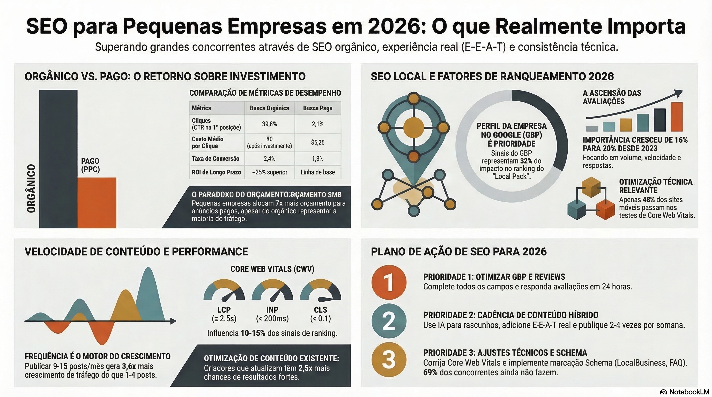 Small Business SEO 2026 Infographic